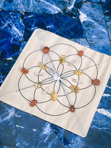 Abundance Crystal Grid Pack